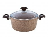 Falez Creamy Granit 20 cm Derin Tencere - 1