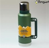 Penguen 1130Y Avcı 1,3 Lt Kamp Termosu Yeşil - 1