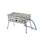 Gürsaç Tüplü Lav Taşlı Mangal Seti 35*50Cm BÜYÜK BOY - 2