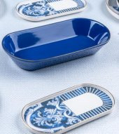 Acar Ottoman Mavi 27 Parça İstanbul Yemek Takımı XSH-21-0327 - 2