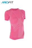 MioFit Kadın Energy Exercise Fit Kısa Kollu Dikişsiz Spor Tişört thumbnail 10