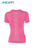 MioFit Kadın Energy Exercise Fit Kısa Kollu Dikişsiz Spor Tişört thumbnail 12