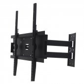 POWERMASTER PWR-H41 22-55 ÇİFT KOLLU KİLİTLİ HAREKETLİ DUVAR ASKI APARATI - 1