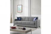 İpek Mobilya Hazal 3lü Kanepe ( Açık Gri ) - 1