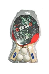 Avessa Masa Tenisi 2 Yıldız Raket Set ( 2 Raket 3 Top) - 1