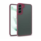 Galaxy S22 Plus Kılıf Zore Flora Buton,Kenar Çevresi Renkli Kılıf thumbnail 2