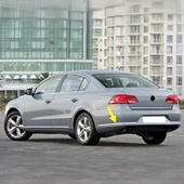 VW Passat B7 Sedan 2011-14 Sol Arka Tampon Köşe Çıtası Krom 3AE807459 - 1