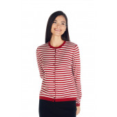 Solo Çizgili Örme Hırka A20A012-5 - 3