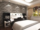 Renkli Duvarlar Kendinden Yapışkanlı Salon Oda Ofis 3D Duvar Kaplama Kağıdı Panel thumbnail 4