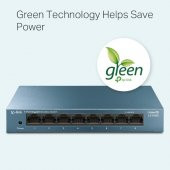 TL OMADA RR LS108G 8 PORT GIGABIT METAL SWITCH - 4