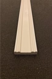 Renkli Duvarlar Boyanabilir Beyaz Düz Duvar Çıtası Dekoratif 4 cm x 240 cm - 5