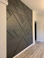 Renkli Duvarlar Boyanabilir Beyaz Düz Duvar Çıtası Dekoratif 4 cm x 240 cm - 6