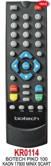 Swat BOTECH PIKO 100-SUNNY KAON 7800 KAMASONIC UYDU KUMANDA KR0114 - 1