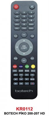 Swat BOTECH PİKO 200-207 HD UYDU KUMANDA (ORJINAL KALIP) KR0112 - 1