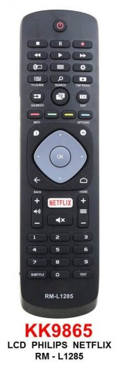 Swat PHILIPS RM-L1285(NETFLIX) LED TV KUMANDA KK9865 - 1