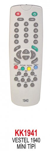 Swat VESTEL TÜPLÜ TELEVİZYON KUMANDASI MİNİ KK1941 - 1