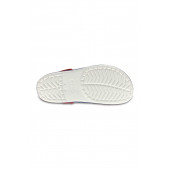 Crocs Beyaz Unisex Crocband Kenarı Lacivert Beyaz Çizgili Terlik 11016 - 3