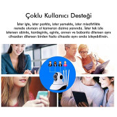 HD 360° Hareket Sensörlü Bebek Güvenlik Kamerası - 2