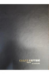 Altınyıldız Karar Defteri 136 Yaprak Karar Defteri thumbnail 1