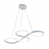 TT Aydınlatma Tt025-By  Yılan Modeli Mat Beyaz Led Avize - 1