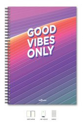 A4 Defter Kareli 200 syf Good Energy - 1