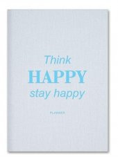 15x21 Keten Süresiz Planlayıcı Ajanda Defter Mavi - 3