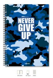 A4 Defter Kareli 200 syf Never Energy - 1