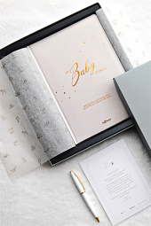 Bebek Anı Defter Albümü & Hamile Anne Günlüğü Pemb - 1