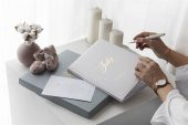 Bebek Anı Defter Albümü & Hamile Anne Günlüğü Krem - 2