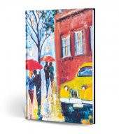 Creamona Nice Dokulu Mini Defter Çizgili (Yağmur) - 1