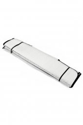 Katlanabilir Parlak Oto Araba Ön Cam Güneşlik 130 Cm X 60 Cm thumbnail 3