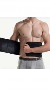 Zayıflatıcı Kalın Neopren Bel Korsesi Termal Sauna Kemeri Şekillendirici Sporcu Kemeri - 1