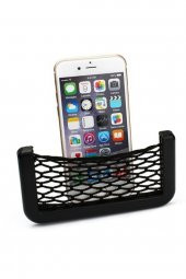 Araç Içi Fileli Pratik Göz Telefon Için Yapışkanlı Fileli Ceplik - 5