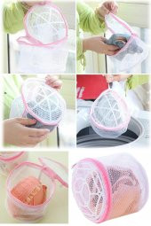 Sütyen Yıkama Çantası Sütyen Yıkama Hurcu Çamaşır Torbası Fermuarlı Sütyen Torbası Filesi - 7