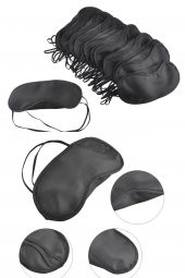 Uyku Maskesi Göz Bandı Maskesi Işık Önleyici Gözlük Maske Bant - 2