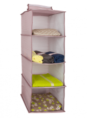 Dolap Içi Düzenleyici 4 Bölmeli Katlanabilir Bez Dolap Organizer 24x29x64Cm - 3