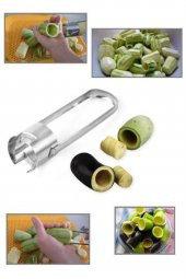 Dolmalık Biber Kabak Patlıcan Oyacağı Pratik Dolma Oyucu 2li Set thumbnail 1