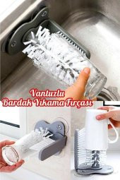 Bardak Yıkama Fırçası Vantuzlu - 1