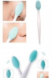 Burun Siyah Nokta Cilt Ve Yüz Temizleyici Temizleme Fırçası Dudak Peeling Fırça - 2