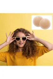 Silikon Göğüs Ucu Kapatıcı Gizleyici Bant Aparat Nipple Pad - 4