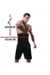 Termal Sauna Kemer Bel Korsesi Sporcu Kemeri Incelme Zayıflama Kemer Neopren Terleme Kemeri - 1