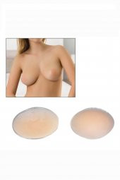 Kadın Ten Göğüs Ucu Kapatıcı Yapışkanlı Silikon Ped thumbnail 1