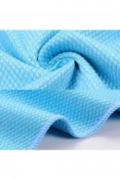 Nano Mikro Fiber Bez Araba Cam Bezi Oto Araç Teknoloji Yıkama Kurutma Temizleme Silme Bezi 50x40 - 1
