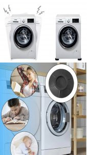 Silikon Ses ve Titreşim Azaltıcı Ayaklık 4 Adet Çamaşır Makinesi veya Kurutma Makineleri Için Uyumlu - 4