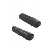 Aç Kapa Sistem Araç Içi Park Telefon Numarası Oto Cam Kartı Fosforlu Numaratör - 2