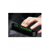 Aç Kapa Sistem Araç Içi Park Telefon Numarası Oto Cam Kartı Fosforlu Numaratör - 3