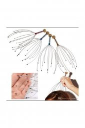 Manuel Kafa Masaj Teli Baş Ağrı Giderici Kafa Masaj Aleti - 2