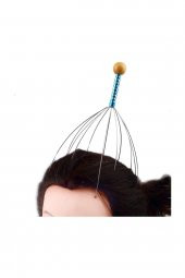 Manuel Kafa Masaj Teli Baş Ağrı Giderici Kafa Masaj Aleti - 4