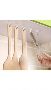 Ultra Güçlü Yapışkanlı Suya Dayanıklı Şeffaf 5li Askı thumbnail 3