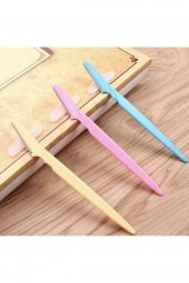 3lü Set Profesyonel Kaş Usturası Jileti Yedek Bıçaklı Kaş Düzeltici Şekillendirici thumbnail 1